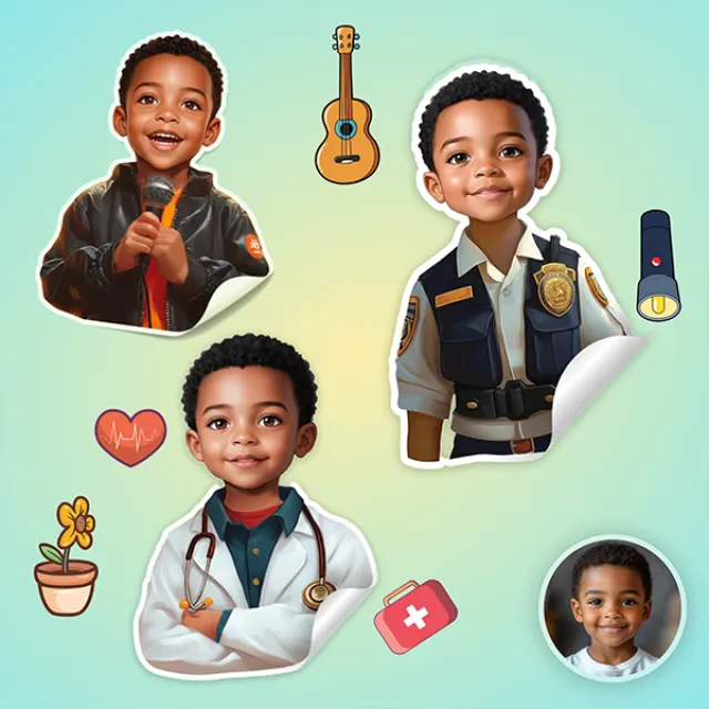 Boy's Sticker Pack - Wonder Wraps